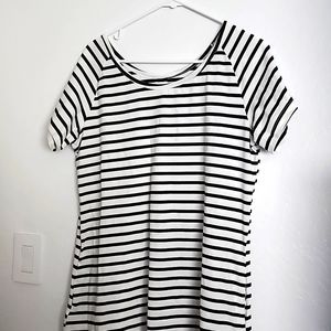 Cotton Striped Dress